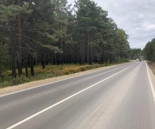 В Шелеховском районе завершен ремонт автодороги Смоленщина – Введенщина – Чистые Ключи