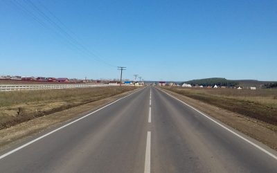 Завершен ремонт автомобильной дороги «Урик – Тихонова Падь»