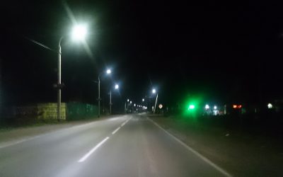 Введены в эксплуатацию объекты по освещению в населенных пунктах Хомутово и Квиток